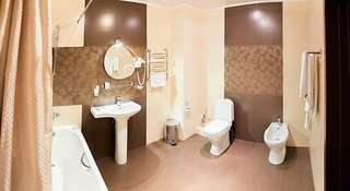 Гостиница Жемчужина Саратов Одноместный люкс (темный)-5